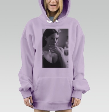 kinopoisk.ru-Monica-Bellucci-21094, Hoodie Mjhigh Dig Mel, Fiolet, утепленная