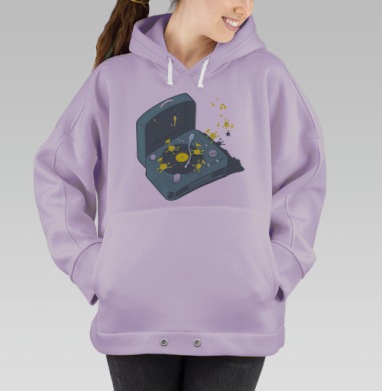 Кружаццо диски, Hoodie Oversize Fiolet
