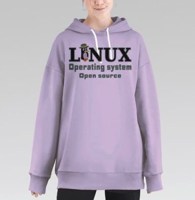 Linux операционная система открытым исходным кодом - Магазин футболок Wladimir. Дизайнерские принты.