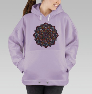 Моя мандала, Hoodie Oversize Fiolet