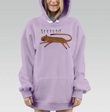 Ppp, Hoodie Mjhigh Dig Mel, Fiolet, утепленная