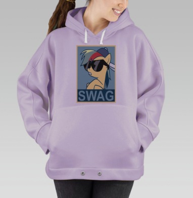 Самоделка, Hoodie Oversize Fiolet