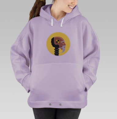 Сила Кунг-Фу, Hoodie Oversize Fiolet