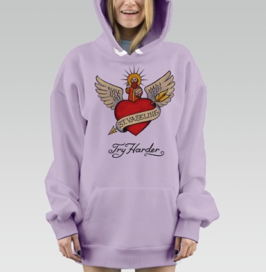 Святой Вазелин, Hoodie Mjhigh Dig Mel, Fiolet, утепленная