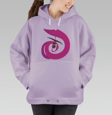 Барби, Hoodie Oversize Fiolet