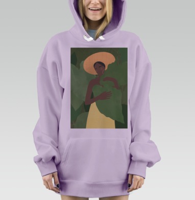 Джозефина, Hoodie Mjhigh Dig Mel, Fiolet, утепленная