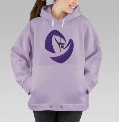 Двойная звезда, Hoodie Oversize Fiolet