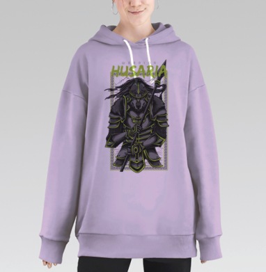 Гусар, Hoodie Long Oversize Fiolet