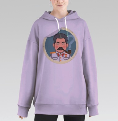 Иосиф Сталин, Hoodie Long Oversize Fiolet