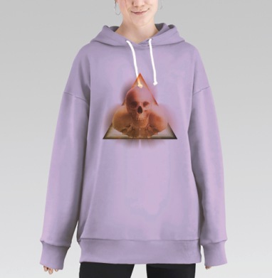 Из ада, Hoodie Long Oversize Fiolet