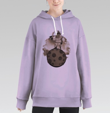 КосмическийПират, Hoodie Long Oversize Fiolet
