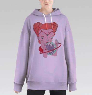 Космо Киса, Hoodie Long Oversize Fiolet