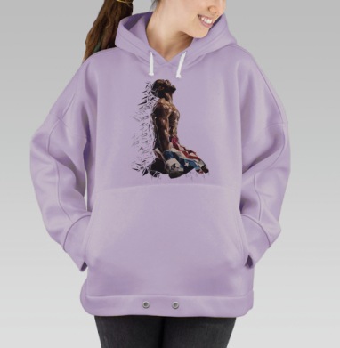 Крид, Hoodie Oversize Fiolet