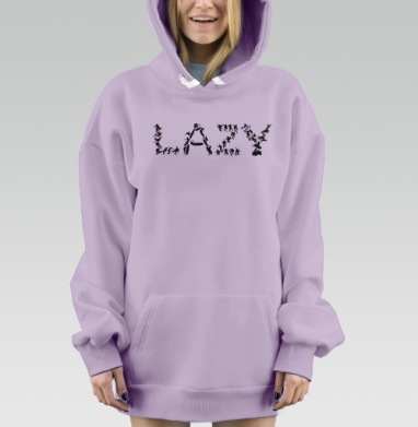 Ленивый, Hoodie Mjhigh Dig Mel, Fiolet, утепленная