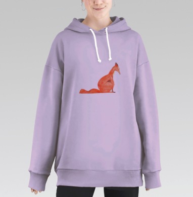 Лисс, Hoodie Long Oversize Fiolet