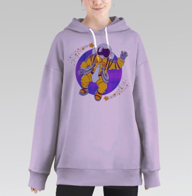 Майор Том, Hoodie Long Oversize Fiolet
