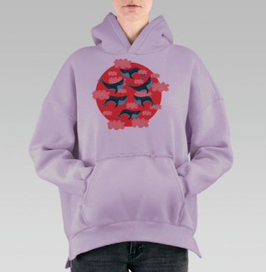 МечтайЙ, Hoodie Oversize Fiolet, утепленная