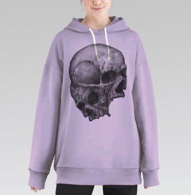 Мутация, Hoodie Long Oversize Fiolet