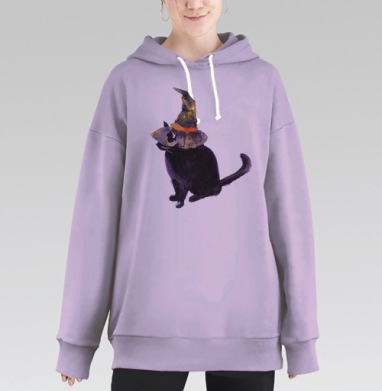Ночь в Хэлоуин, Hoodie Long Oversize Fiolet