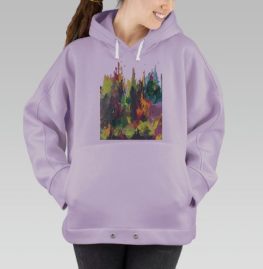 Норвежский лес, Hoodie Oversize Fiolet