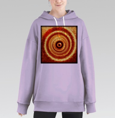 Око, Hoodie Long Oversize Fiolet