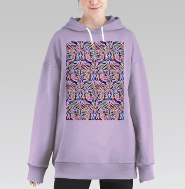Отоми, Hoodie Long Oversize Fiolet