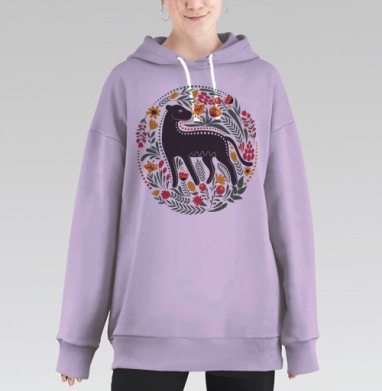 Пантериум, Hoodie Long Oversize Fiolet