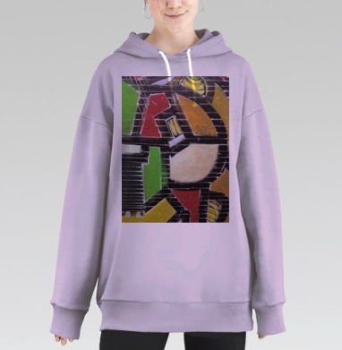 СЕВЕР-ИМПЕРИУМ, Hoodie Long Oversize Fiolet