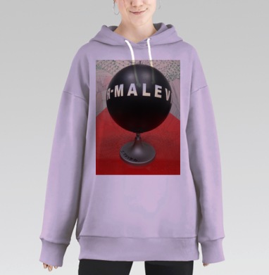 СЕВЕР МАЛЕВИЧ, Hoodie Long Oversize Fiolet