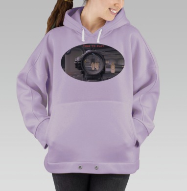 Время играть, Hoodie Oversize Fiolet