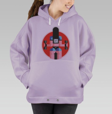 З.О.Ж., Hoodie Oversize Fiolet