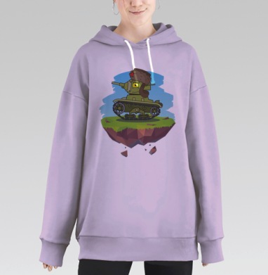 Знаменитый Двадцать шестой, Hoodie Long Oversize Fiolet