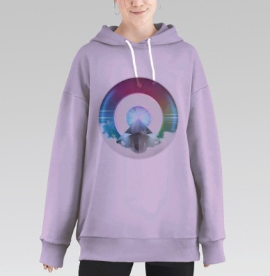 Звёздные врата, Hoodie Long Oversize Fiolet