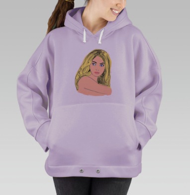 Анжелика - маркиза Ангелов, Hoodie Oversize Fiolet