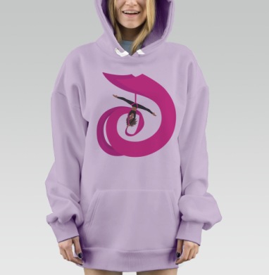 Барби, Hoodie Mjhigh Dig Mel, Fiolet, утепленная