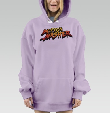 Баттон мэшер, Hoodie Mjhigh Dig Mel, Fiolet, утепленная