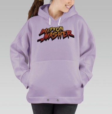 Баттон мэшер, Hoodie Oversize Fiolet