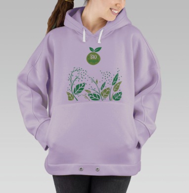 БИОпродукт, Hoodie Oversize Fiolet