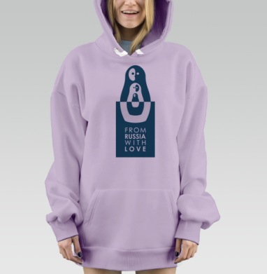 Богатый внутренний мир, Hoodie Mjhigh Dig Mel, Fiolet, утепленная