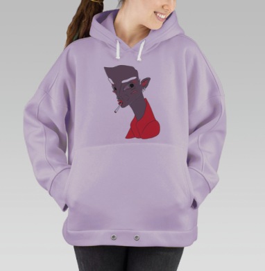 Чупа-чупс, Hoodie Oversize Fiolet