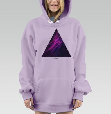 Далекая туманность, Hoodie Mjhigh Dig Mel, Fiolet, утепленная