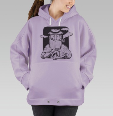 Дед огневед, Hoodie Oversize Fiolet