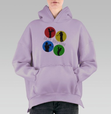 Джаз ритм, Hoodie Oversize Fiolet, утепленная