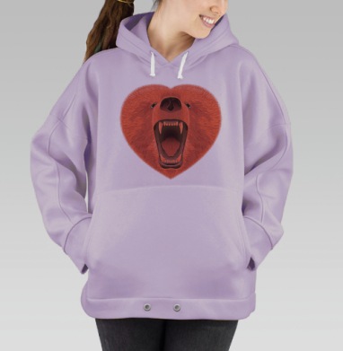 Дикая любовь, Hoodie Oversize Fiolet
