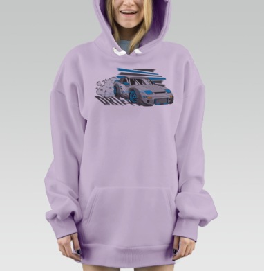 Дрифт корч, Hoodie Mjhigh Dig Mel, Fiolet, утепленная