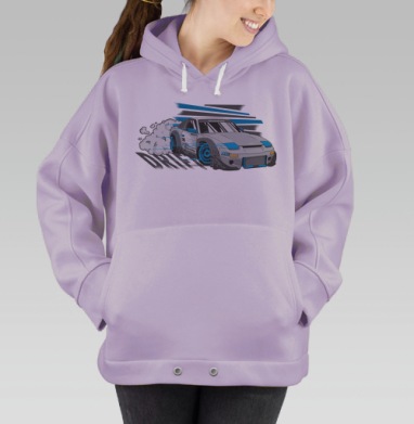 Дрифт корч, Hoodie Oversize Fiolet