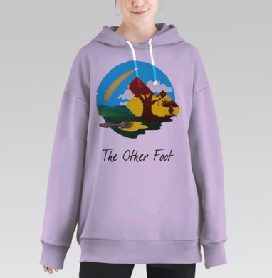 Другие времена, Hoodie Long Oversize Fiolet