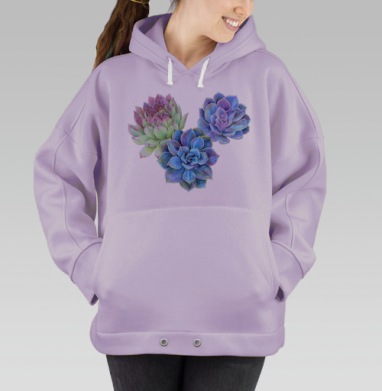 Эхеверия, Hoodie Oversize Fiolet