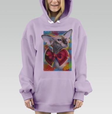 Фиеста, Hoodie Mjhigh Dig Mel, Fiolet, утепленная