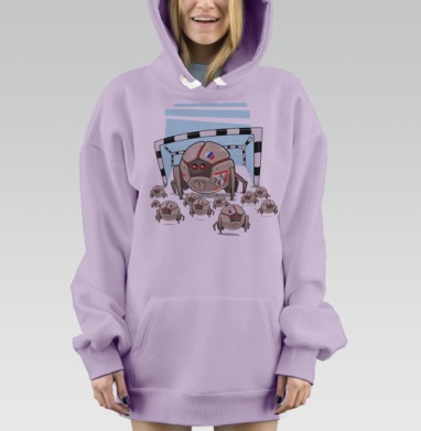 Футботы вперед, Hoodie Mjhigh Dig Mel, Fiolet, утепленная
